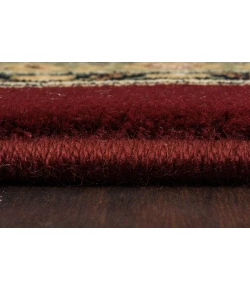 Dynamic Rugs ANCIENT GARDEN Red/Ivory 57119 7ft. 10in. Round Rug