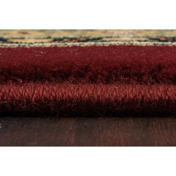 Dynamic Rugs ANCIENT GARDEN Red/Ivory 57119 7ft. 10in. x 10ft. 10in. Rect. Rug