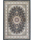 Dynamic Rugs ANCIENT GARDEN Blue/Ivory 57119 6ft. 7in. x 9ft. 6in. Rect. Rug