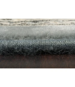 Dynamic Rugs ANCIENT GARDEN Steel Blue/Cream 57119 7ft. 10in. Round Rug