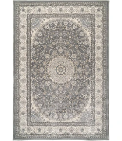 Dynamic Rugs ANCIENT GARDEN Grey/Cream 57119 2ft. x 3ft. 11in. Rect. Rug