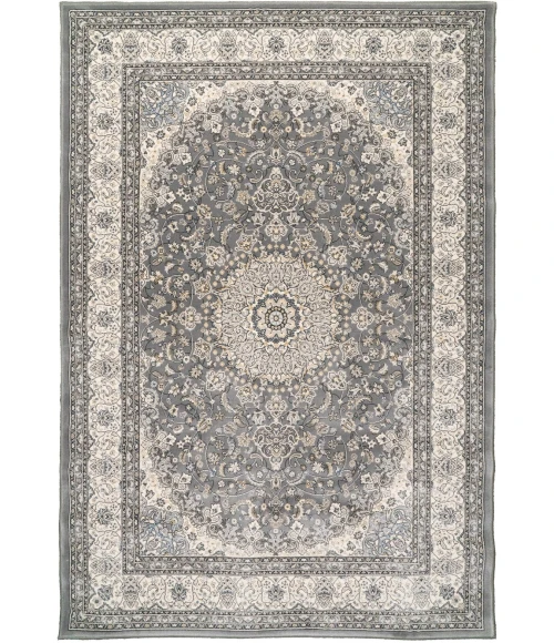 Dynamic Rugs ANCIENT GARDEN Grey/Cream 57119 2ft. x 3ft. 11in. Rect. Rug