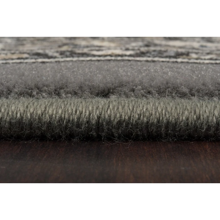 Dynamic Rugs ANCIENT GARDEN Grey/Cream 57119 2ft. 7in. x 4ft. 7in. Oval Rug