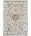 Dynamic Rugs ANCIENT GARDEN Soft Grey/Cream 57119 6ft. 7in. x 9ft. 6in. Rect. Rug