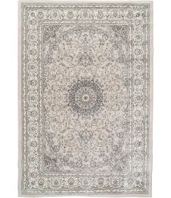 Dynamic Rugs ANCIENT GARDEN Soft Grey/Cream 57119 7ft. 10in. x 10ft. 10in. Rect. Rug