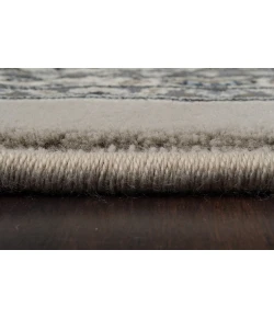 Dynamic Rugs ANCIENT GARDEN Soft Grey/Cream 57119 7ft. 10in. Round Rug