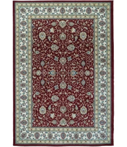 Dynamic Rugs ANCIENT GARDEN Red/Ivory 57120 5ft. 3in. x 7ft. 7in. Rect. Rug