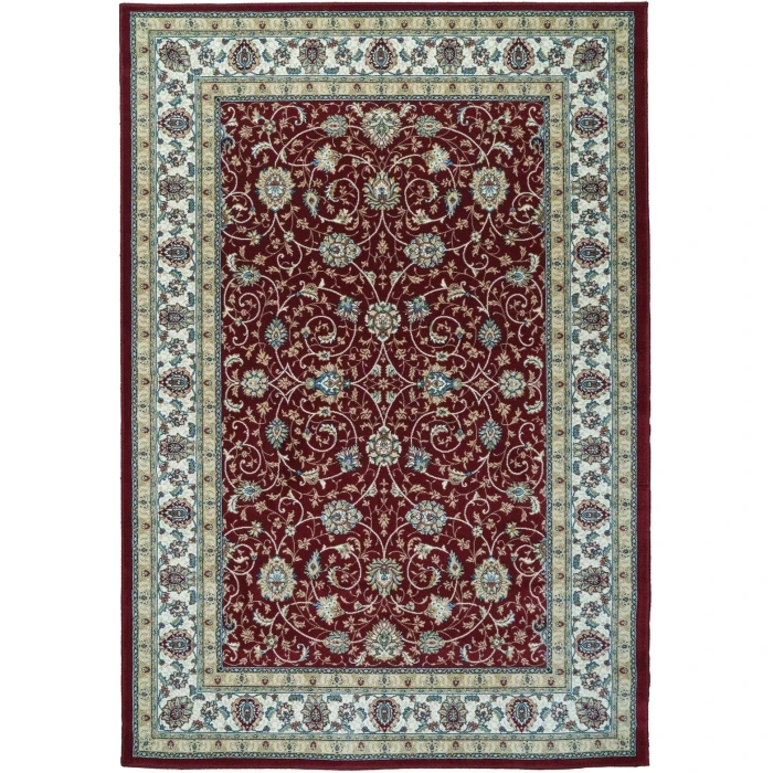 Dynamic Rugs ANCIENT GARDEN Red/Ivory 57120 2ft. x 3ft. 11in. Rect. Rug