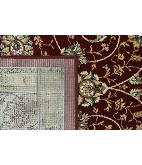 Dynamic Rugs ANCIENT GARDEN Red/Ivory 57120 2ft. 7in. x 4ft. 7in. Oval Rug