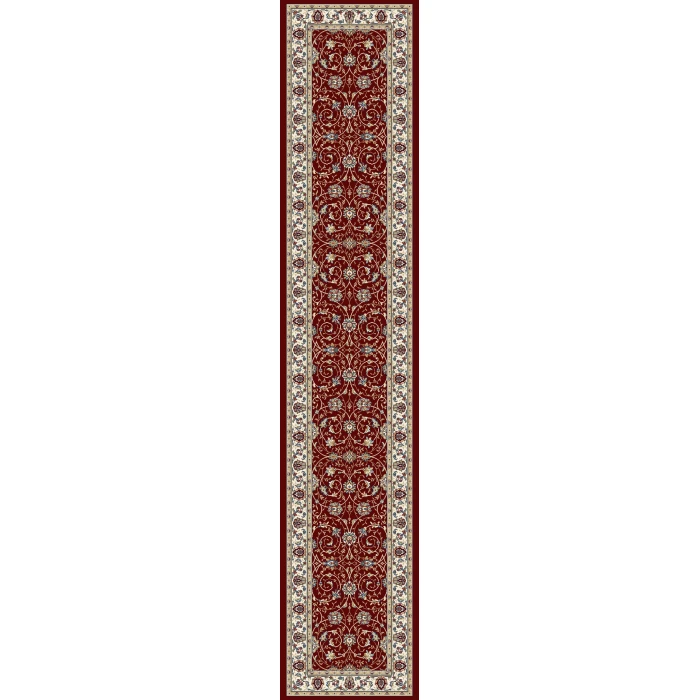 Dynamic Rugs ANCIENT GARDEN Red/Ivory 57120 2ft. 2in. x 7ft. 7in. Rect. Rug