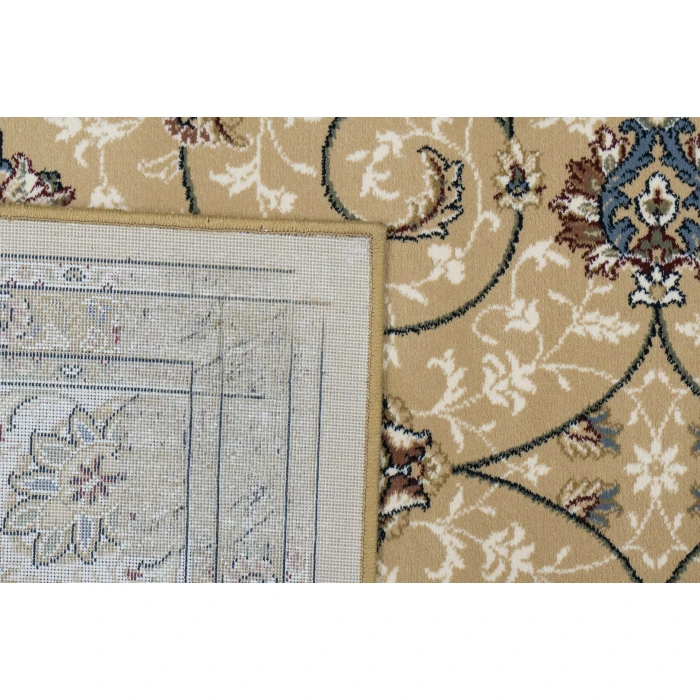 Dynamic Rugs ANCIENT GARDEN Light Gold/Ivory 57120 2ft. 2in. x 7ft. 7in. Rect. Rug