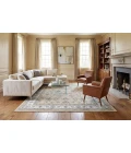 Dynamic Rugs ANCIENT GARDEN Light Gold/Ivory 57120 2ft. 7in. x 4ft. 7in. Oval Rug