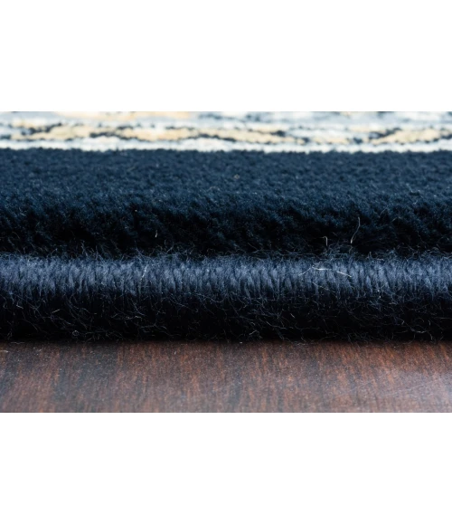 Dynamic Rugs ANCIENT GARDEN Blue/Ivory 57120 2ft. x 3ft. 11in. Rect. Rug