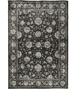 Dynamic Rugs ANCIENT GARDEN Charcoal/Silver 57126 7ft. 10in. x 10ft. 10in. Rect. Rug