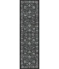 Dynamic Rugs ANCIENT GARDEN Charcoal/Silver 57126 2ft. 2in. x 7ft. 7in. Rect. Rug