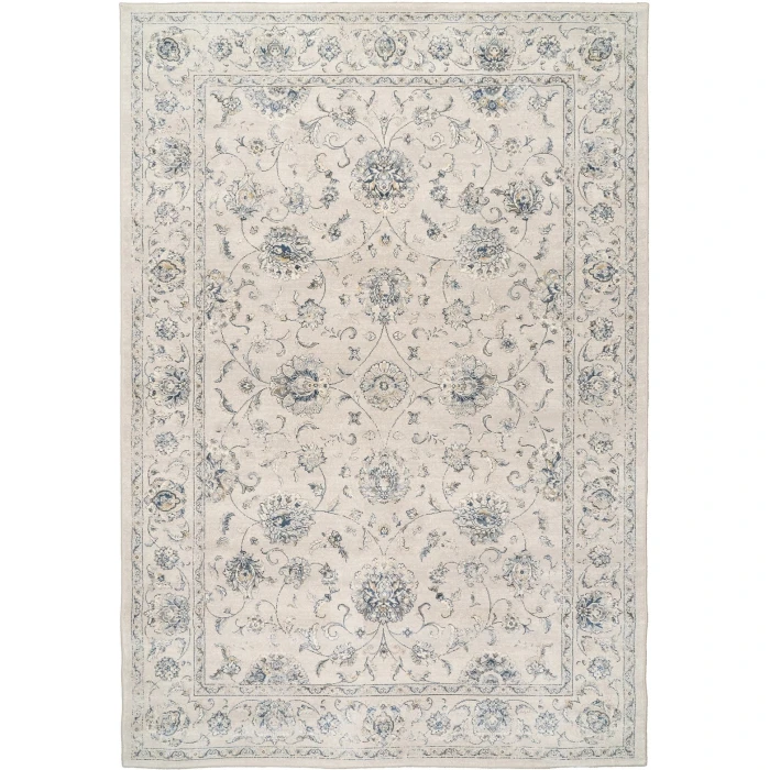 Dynamic Rugs ANCIENT GARDEN Cream 57126 6ft. 7in. x 9ft. 6in. Rect. Rug