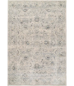 Dynamic Rugs ANCIENT GARDEN Silver/Grey 57126 7ft. 10in. x 10ft. 10in. Rect. Rug