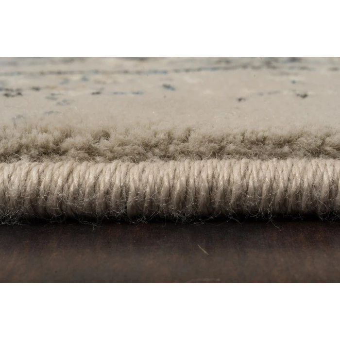 Dynamic Rugs ANCIENT GARDEN Silver/Grey 57126 2ft. 2in. x 7ft. 7in. Rect. Rug
