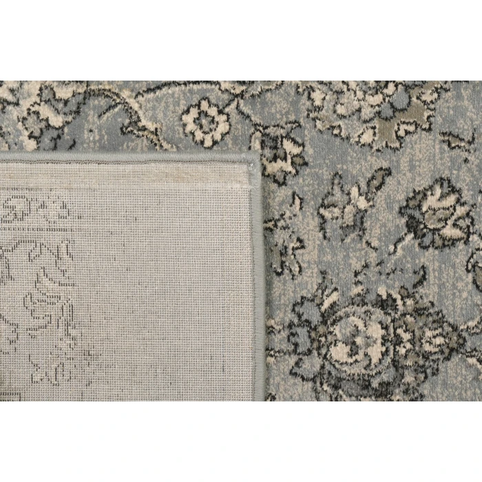 Dynamic Rugs ANCIENT GARDEN Cream/Grey 57136 7ft. 10in. Round Rug