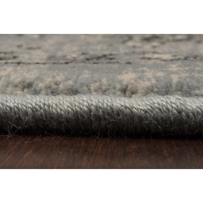 Dynamic Rugs ANCIENT GARDEN Cream/Grey 57136 7ft. 10in. Round Rug