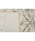 Dynamic Rugs ANCIENT GARDEN Silver/Grey 57136 7ft. 10in. x 10ft. 10in. Rect. Rug