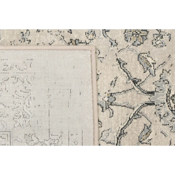 Dynamic Rugs ANCIENT GARDEN Silver/Grey 57136 7ft. 10in. x 10ft. 10in. Rect. Rug