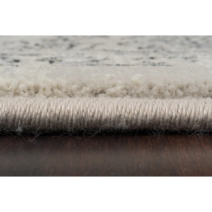 Dynamic Rugs ANCIENT GARDEN Silver/Grey 57136 7ft. 10in. x 10ft. 10in. Rect. Rug