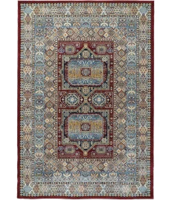 Dynamic Rugs ANCIENT GARDEN Red 57147 2ft. x 3ft. 11in. Rect. Rug