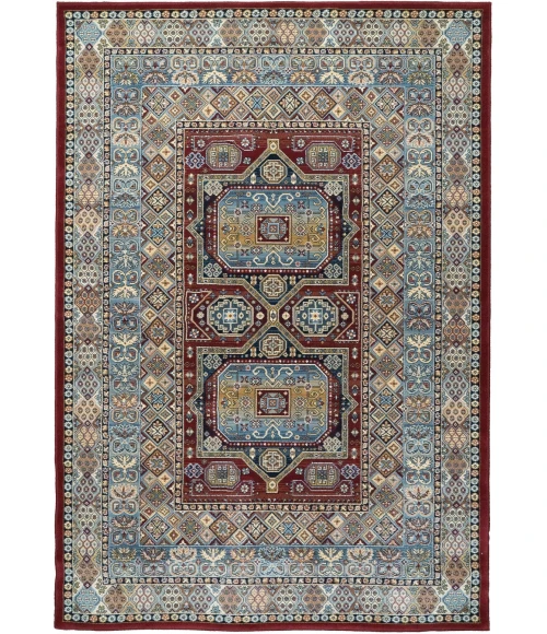 Dynamic Rugs ANCIENT GARDEN Red 57147 2ft. x 3ft. 11in. Rect. Rug