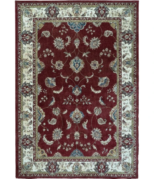 Dynamic Rugs ANCIENT GARDEN Red/Ivory 57158 3ft. 11in. x 5ft. 7in. Rect. Rug