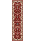 Dynamic Rugs ANCIENT GARDEN Red/Ivory 57158 2ft. 2in x 11ft. Rect. Rug