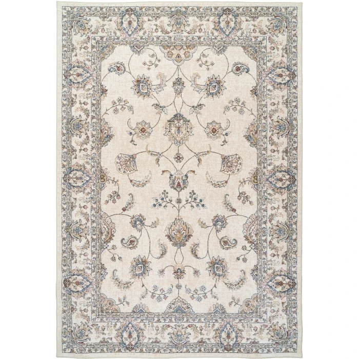 Dynamic Rugs ANCIENT GARDEN Ivory 57159 7ft. 10in. x 10ft. 10in. Rect. Rug