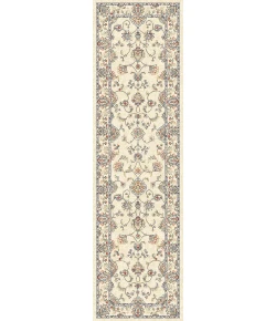 Dynamic Rugs ANCIENT GARDEN Ivory 57159 2ft. 2in x 11ft. Rect. Rug