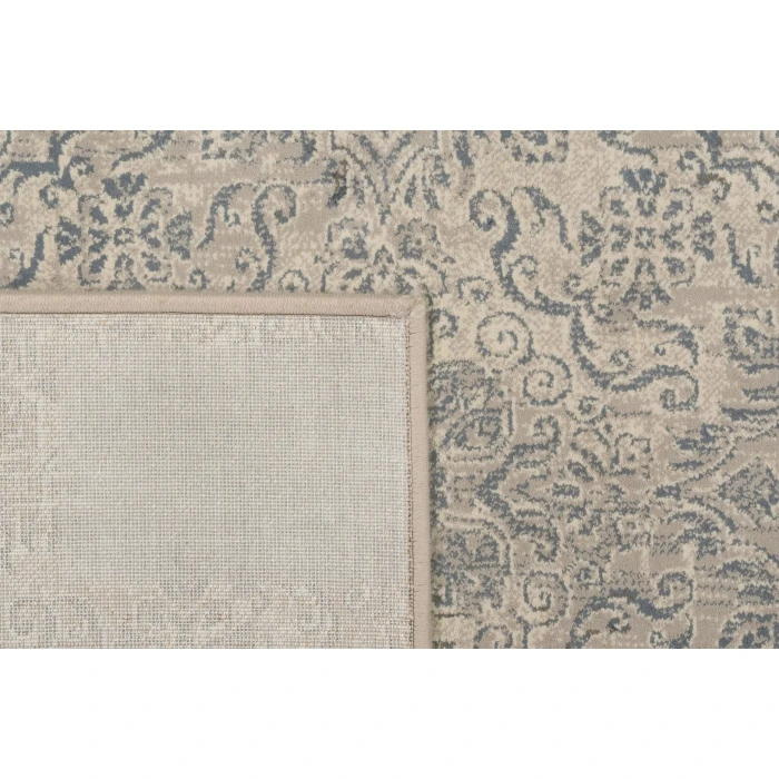 Dynamic Rugs ANCIENT GARDEN Silver/Grey 57162 6ft. 7in. x 9ft. 6in. Rect. Rug