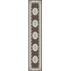 Dynamic Rugs ANCIENT GARDEN Brown/Cream 57226 2ft. 2in x 11ft. Rect. Rug