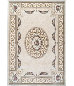 Dynamic Rugs ANCIENT GARDEN Ivory 57226 7ft. 10in. x 10ft. 10in. Rect. Rug