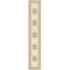 Dynamic Rugs ANCIENT GARDEN Ivory 57226 2ft. 2in. x 7ft. 7in. Rect. Rug