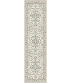 Dynamic Rugs ANCIENT GARDEN Cream/Beige 57275 2ft. 2in. x 7ft. 7in. Rect. Rug