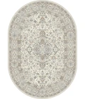 Dynamic Rugs ANCIENT GARDEN Cream/Beige 57275 2ft. 7in. x 4ft. 7in. Oval Rug
