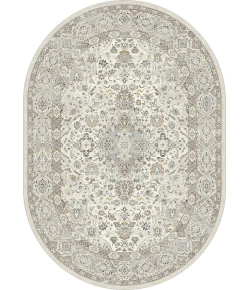 Dynamic Rugs ANCIENT GARDEN Cream/Beige 57275 2ft. 7in. x 4ft. 7in. Oval Rug