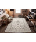 Dynamic Rugs ANCIENT GARDEN Cream/Beige 57275 2ft. 2in. x 7ft. 7in. Rect. Rug