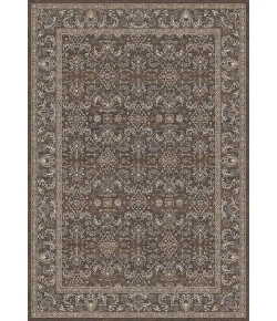Dynamic Rugs ANCIENT GARDEN Dark Brown/Beige/Blue 57276 7ft. 10in. x 10ft. 10in. Rect. Rug
