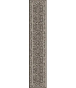 Dynamic Rugs ANCIENT GARDEN Dark Brown/Beige/Blue 57276 2ft. 2in x 11ft. Rect. Rug