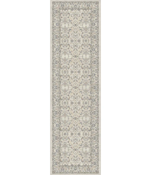 Dynamic Rugs ANCIENT GARDEN Cream/Beige 57276 2ft. 2in. x 7ft. 7in. Rect. Rug