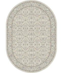 Dynamic Rugs ANCIENT GARDEN Cream/Beige 57276 2ft. 7in. x 4ft. 7in. Oval Rug