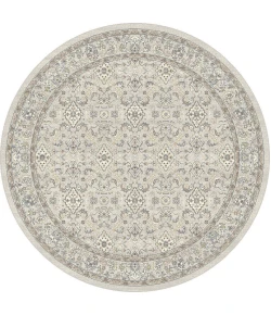 Dynamic Rugs ANCIENT GARDEN Cream/Beige 57276 7ft. 10in. Round Rug
