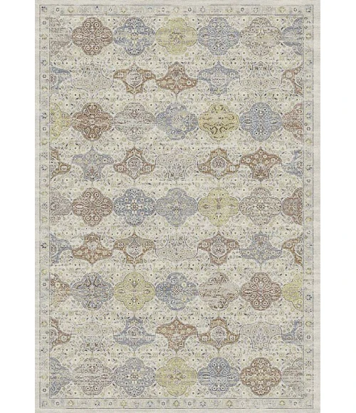 Dynamic Rugs ANCIENT GARDEN Cream/Multi 57279 9ft. 2in. x 12ft. 10in. Rect. Rug