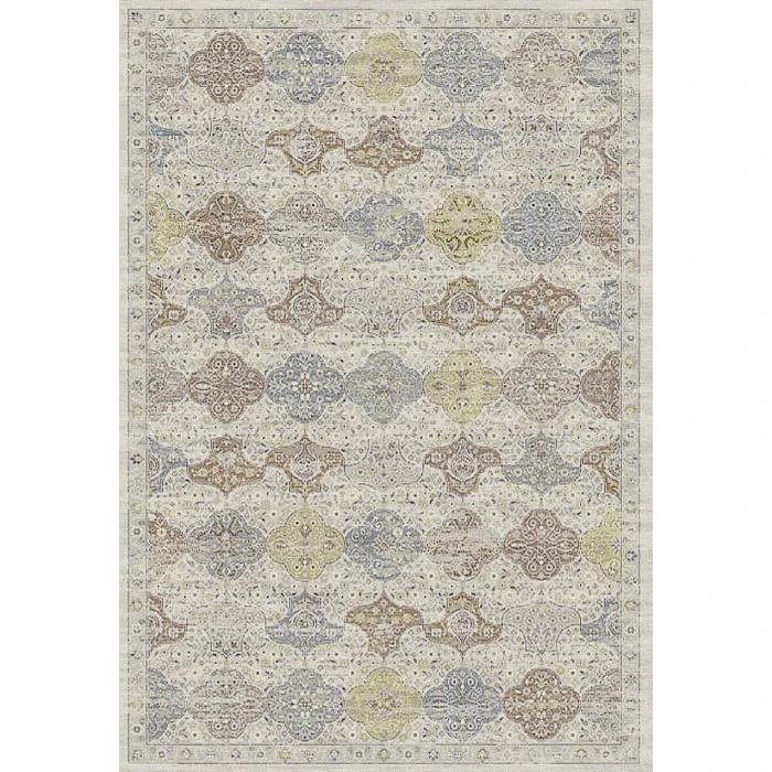 Dynamic Rugs ANCIENT GARDEN Cream/Multi 57279 9ft. 2in. x 12ft. 10in. Rect. Rug