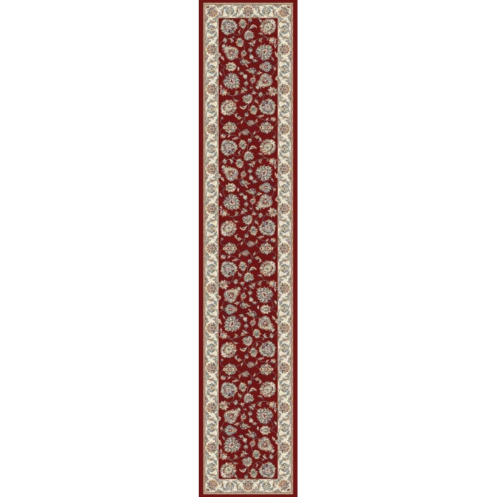 Dynamic Rugs ANCIENT GARDEN Red/Ivory 57365 2ft. 2in. x 7ft. 7in. Rect. Rug