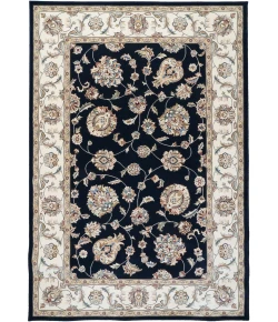 Dynamic Rugs ANCIENT GARDEN Blue/Ivory 57365 5ft. 3in. x 7ft. 7in. Rect. Rug
